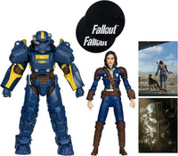 Fallout 7 Inch Action Figure 2-Pack - T-60 Vault Tec and Sole Survivor