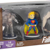 Fallout 3 Inch Mini Figure BAF Deathclaw 2-Pack - T-60 and Vault Boy (Power)