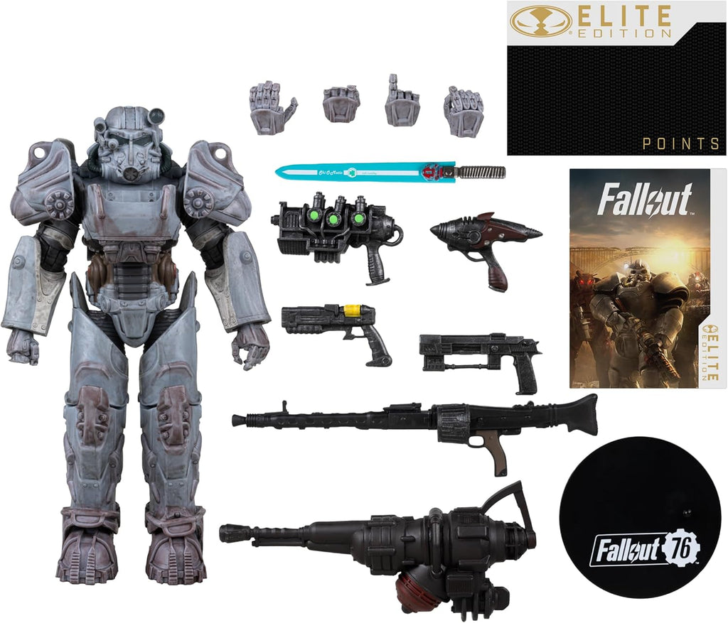 Fallout 7 Inch Action Figure Elite Edition - T-60 #03 | Cmdstore.ca
