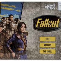 Fallout Movie Maniacs 6 Inch Static Figure Box Set Exclusive - Lucy & Maximus & The Ghoul Gold Label
