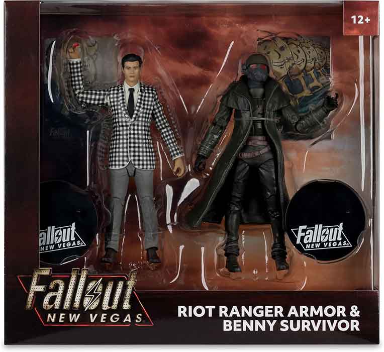 Fallout New Vegas 7 Inch Action Figure 2-Pack - Riot Ranger Armor and ...