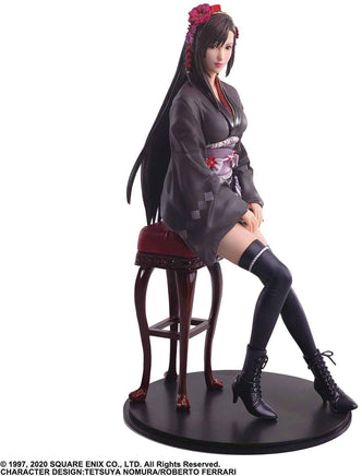 Final Fantasy FFVII Remake 8 Inch Statue Figure Static Arts - Tifa Lockhart Exotic Dress