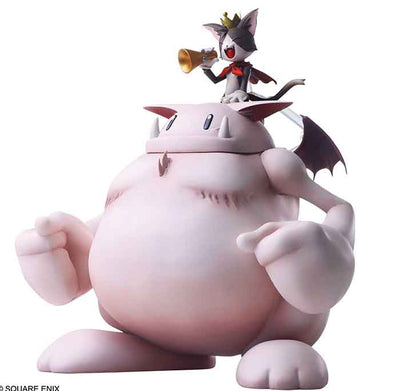 Final Fantasy VII 6 Inch Action Figure Bring Arts - Cait Sith & Fat Moogle