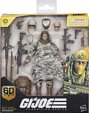 G.I. Joe Classified 6 Inch Action Figure 60th Deluxe - Infantry Soldier