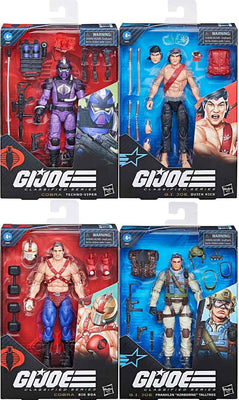 G.I. Joe Classified 6 Inch Action Figure Wave 17 - Set of 4