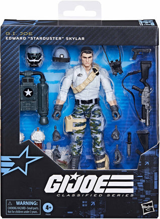 G.I. Joe Classified 6 Inch Action Figure Deluxe Exclusive - Starduster Edward Skyklar #136