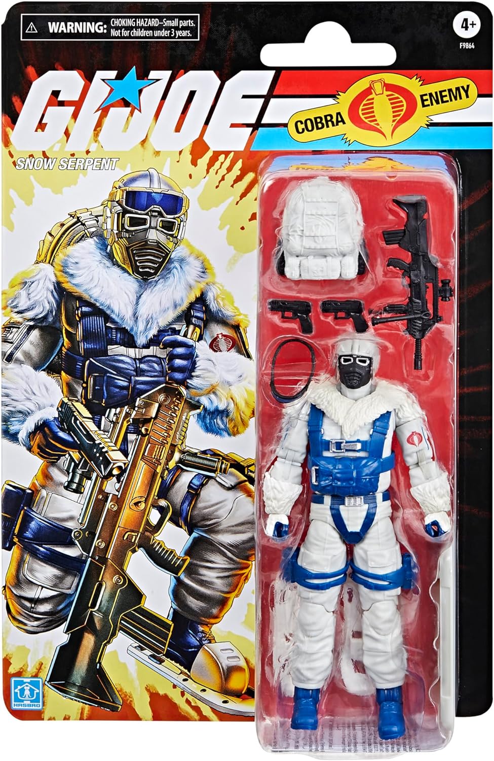 G.I. Joe Classifed 6 Inch Action Figure Retro (2024 Wave 2) - Snow Serpent