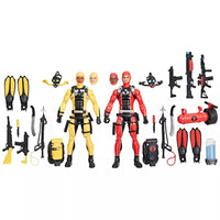 G.I. Joe Classified 6 Inch Action Figure 2-Pack Exclusive - G.I. Joe Diver Vs. Cobra Dive