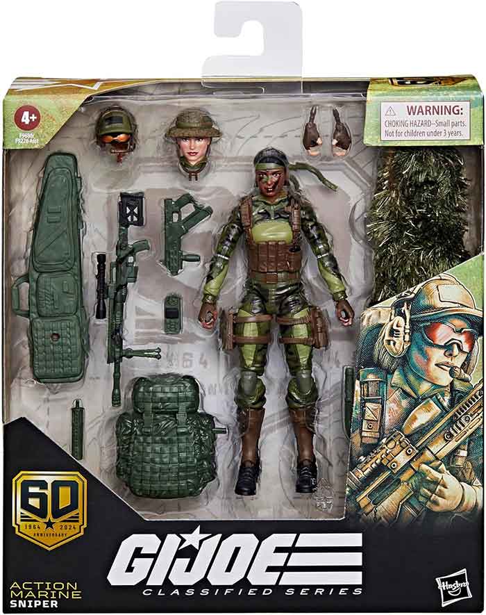 Joe Classified Inch Action Figure 60th Anniversary Deluxe