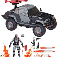 G.I. Joe Classified 6 Inch Scale Vehicle Figure - Cobra Night Attack 4-WD Stinger & Driver