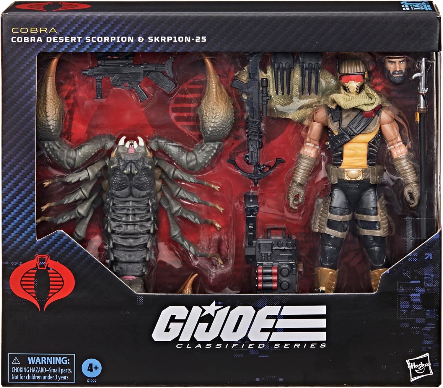 G.I. Joe Classified 6 Inch Action Figure Deluxe - Cobra Desert