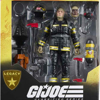 G.I. Joe Classified 6 Inch Action Figure Legacy Deluxe - Search & Rescue Firefighter