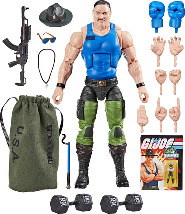 G.I. Joe Classified 6 Inch Action Figure The Mad Marauders Deluxe - Sergeant Slaughter #129