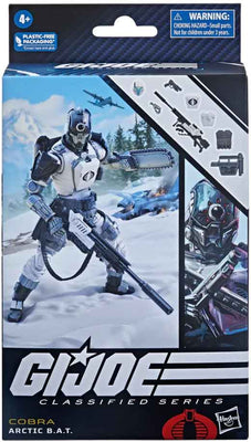 G.I. Joe Classified 6 Inch Action Figure Wave 14 - Cobra Arctic B.A.T.