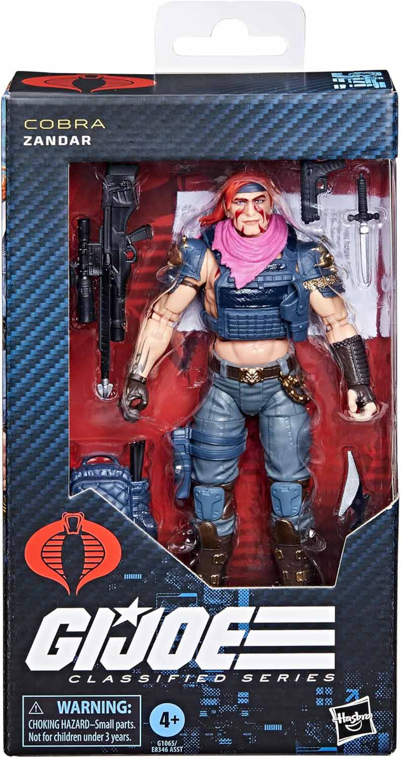 G.Iジョー　ZANDAR G.I. Joe Classified 6 Inch Action Figure Wave 20 - Dreadnok