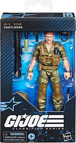 G.I. Joe Classified 6 Inch Action Figure Wave 21 - Footloose #156