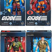 G.I. Joe Classified 6 Inch Action Figure Wave 21 - Set of 4 (Frag Viper - Bowtorch - Darklon - Footloose)
