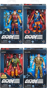 G.I. Joe Classified 6 Inch Action Figure Wave 21 - Set of 4 (Frag Viper - Bowtorch - Darklon - Footloose)
