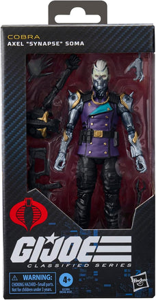 G.I. Joe Classified 6 Inch Action Figure Wave 26 - Axel Synapse Soma #211