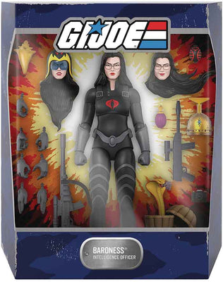 G.I. Joe 7 Inch Action Figure Ultimates Wave 4 - Baroness Black Suit