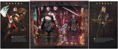 God Of War 2018 7 Inch Action Figure Ultimate Series - Kratos & Atreus