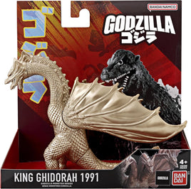 Godzilla 5 Inch Action Figure Soft Vinyl - King Ghidorah 1991