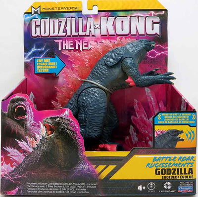 Godzilla X Kong Monsterverse 6 Inch Action Figure Basic Series - Battle Roar Godzilla Evolved
