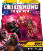 Godzilla X Kong Monsterverse 3 Inch Action Figure Basic Series - Suko with Titanus Doug