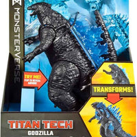 Godzilla X Kong Monsterverse 8 Inch Action Figure Titan Tech Series - Transforming Godzilla