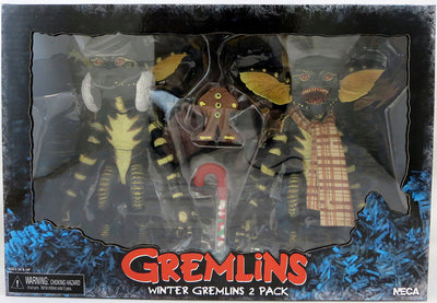 Gremlins 1984 6 Inch Action Figure 2-Pack Series - Gremlins Christmas Carol Winter Scene (No Head On Gingerbread Man)