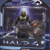 Halo 4 5 Inch Action Figure Series 1 - Master Chief (Bubble had to be taped to card as it became unglued)