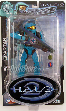 Halo 2 Action Figures Series 7: Cyan Spartan
