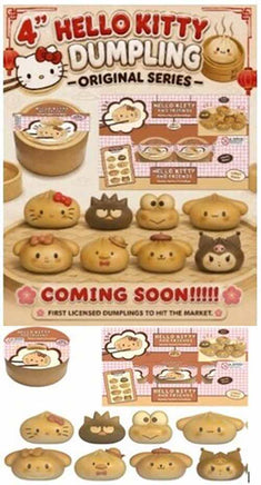 Hello Kitty Squishy 3 Inch Plush Figure - Original Mystery Squishy Dumpling (1 Piece Only)