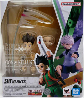 Hunter X Hunter 6 Inch Scale Accessory S.H. Figuarts - Gon & Killua The Hunter Exam Option Parts Set