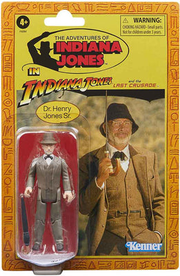 Indiana Jones 3.75 Inch Action Figure Retro - Dr. Henry Jones