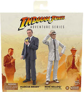 Indiana Jones 6 Inch Action Figure Wave 2 Exclusive - Marcus Brody & Rene Belloq
