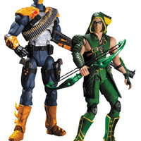 Injustice Gods Among Us 3.75 Inch Action Figure 2-Pack Series - Deathstroke vs Green Arrow