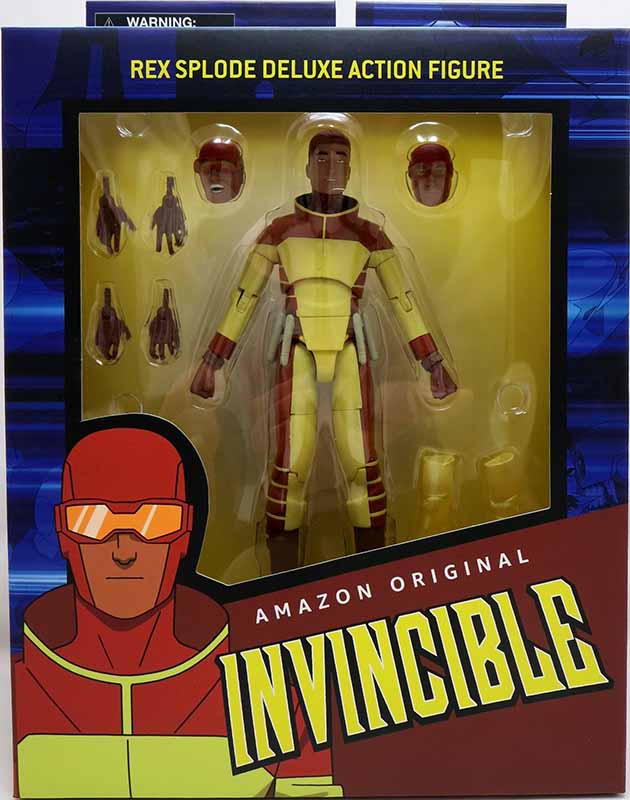 Invincible 7 Inch Action Figure Select Series 4 - Rex Plode| Cmdstore.ca