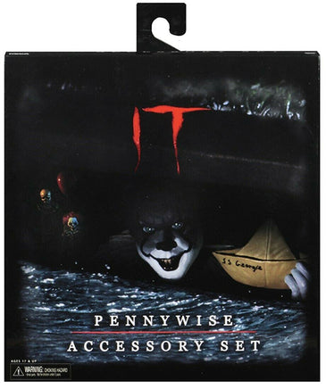 IT 2017 7 Inch Scale Accessory Set Reel Toys - Pennywise Accessories