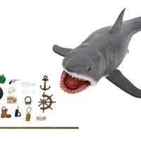 Jaws 50th-anniversary 15 Inch Action Figure Boardgame - The Game Of Jaws