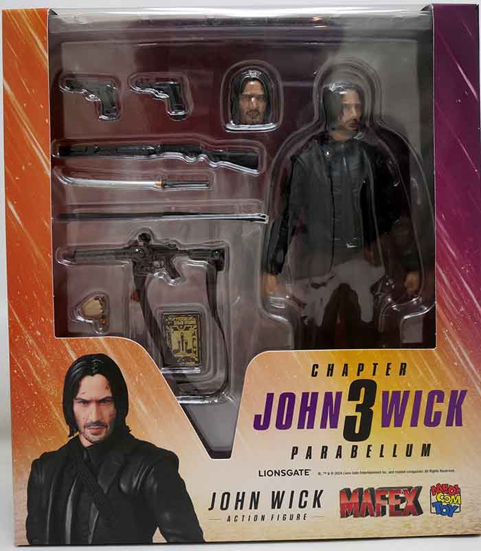 【8月中の出品予定】MAFEX JOHN WICK（CHAPTER 3） John Wick Parabellum 6 Inch Action Figure Mafex - John Wick