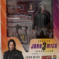 John Wick Parabellum 6 Inch Action Figure Mafex - John Wick Chapter 3