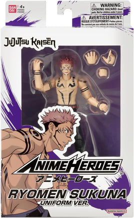 Jujutsu Kaisen 6 Inch Action Figure Anime Heroes - Ryomen Sukuna Uniform Ver.
