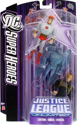Justice League DC Super Heroes Action Figures 3-Pack: Lightray - Amazo - Nemesis