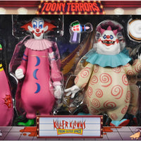 Killer Klowns from Outer Space 6 Inch Action Figure Toony Terrors 2-Pack - Slim & Chubby