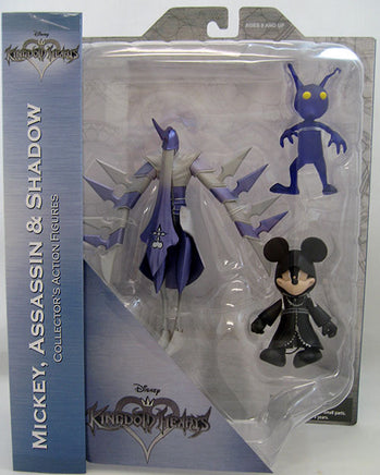 Kingdom Hearts Select 7 Inch Action Figure Series 3 - Black Coat Mickey - Shadow - Assassin