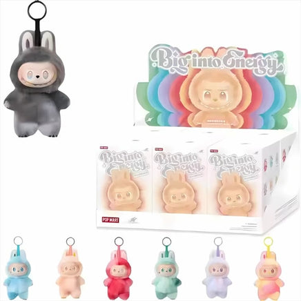 Labubu The Monsters 6 Inch Plush Figure Big Into Energy - Sealed Case containing 6 Blind Boxes (Authentic)