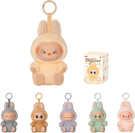 Labubu The Monsters 6 Inch Plush Figure Have A Seat - Vinyl Plush Pendant Blind Box (Authentic)