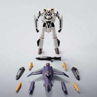Macross Robotech 12 Inch Action Figure Hi-Metal R - VF-0S Phoenix (Roy Focker Use) + QF-2200D-B Ghost Macross