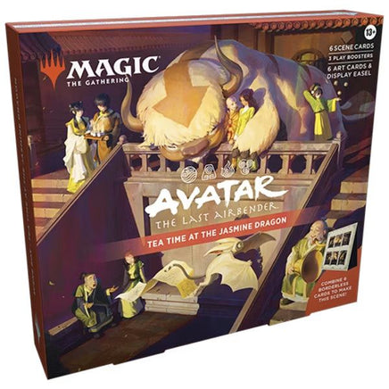 Magic the Gathering Trading Card Game - Avatar The Last Airbender Tea Time at the Jasmine Dragon Scene
